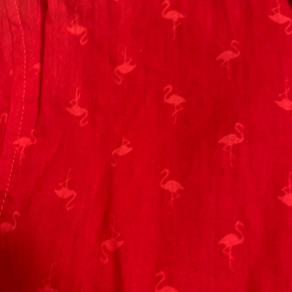 🔥 $3/20 HOST PICK short sleeve with flamingos